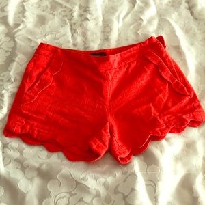 Cynthia Rowley scallop shorts